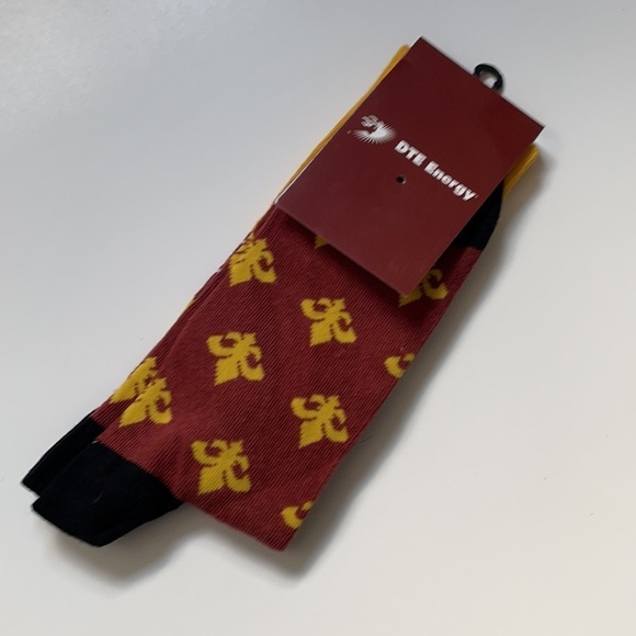 Gorpcore Fleur de lis Design Men’s Socks Detroit City FC - Picture 3 of 7